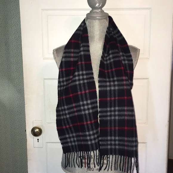 BURBERRY London Nova Check Classic CASHMERE  scarf - Picture 8 of 8